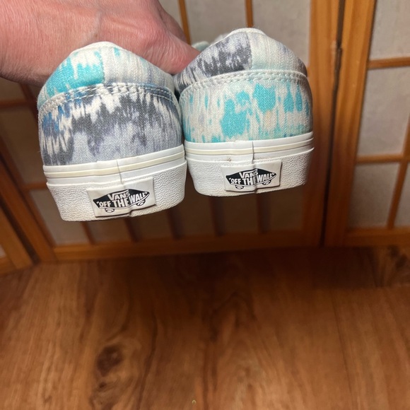 Vans Era Tie Dye Blue Gray Sneakers Women’s Size 7.5 Canvas Low Top Skate Shoes - Picture 3 of 9
